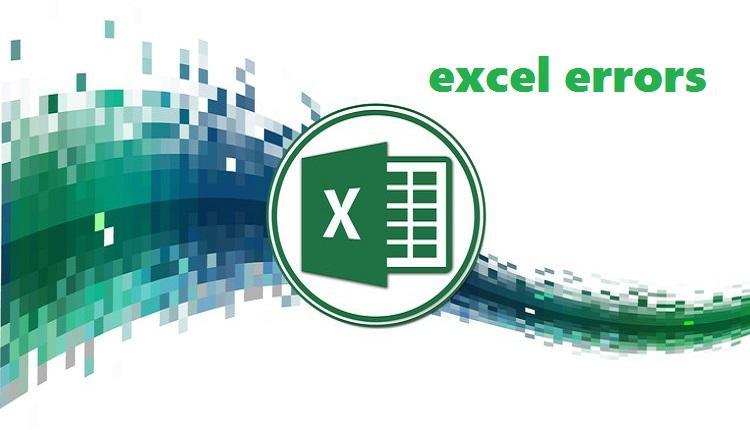انواع خطاها در اکسل و راه چاره برطرف کردن آن ها