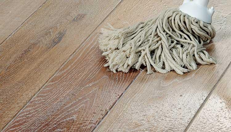 نحوه تمیز کردن پارکت