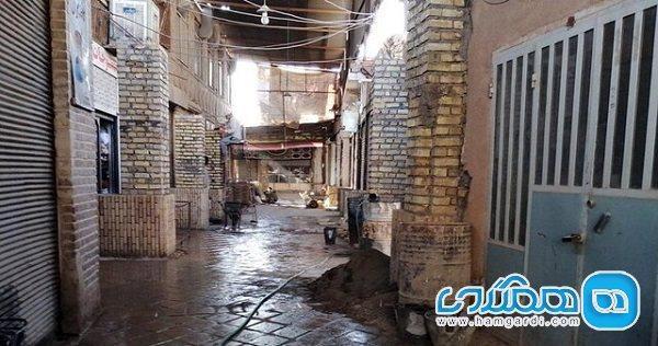 متوقف شدن تخلف زیر سقف بازار سنتی یزد متوقف شدن تخلف زیر سقف بازار سنتی یزد