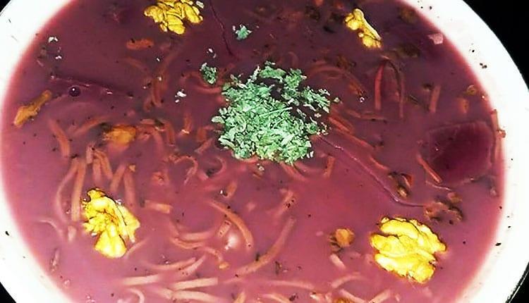 طرز تهیه آش سماق همدان، غذای محلی شهر تویسرکان