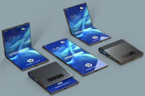 اچ پی گوشی تاشو می سازد