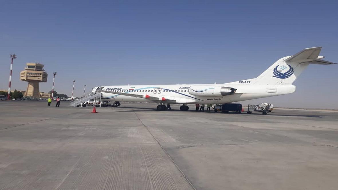 برقراری پرواز در جهت زاهدان از فرودگاه بین المللی شهید بهشتی اصفهان
