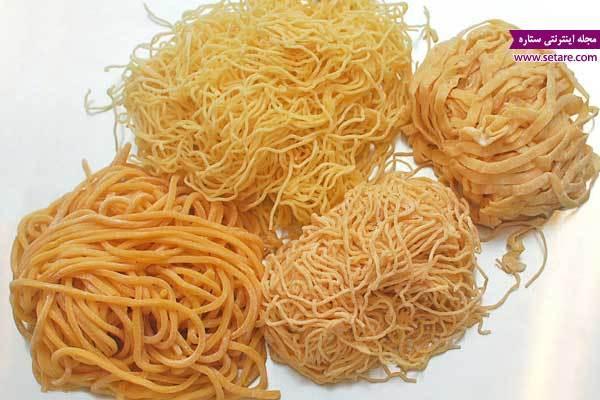 نودل چیست + مضرات نودل فوری