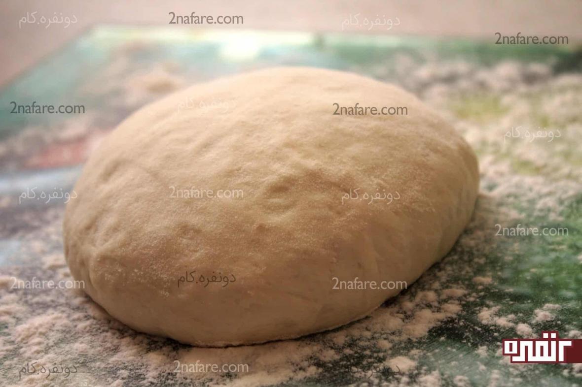 طرز تهیه خمیر پیتزا خونگی، سریع و آسون