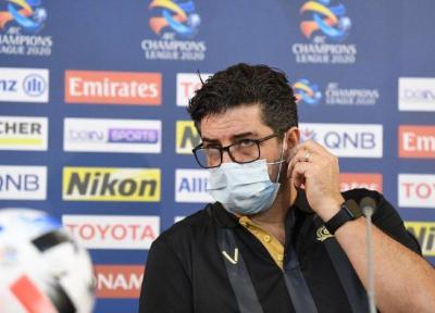 سرمربی النصر: مقابل تیم بزرگی قرار می گیریم ، رسیدن پرسپولیس به نیمه نهایی دوره های قبل مهم نیست