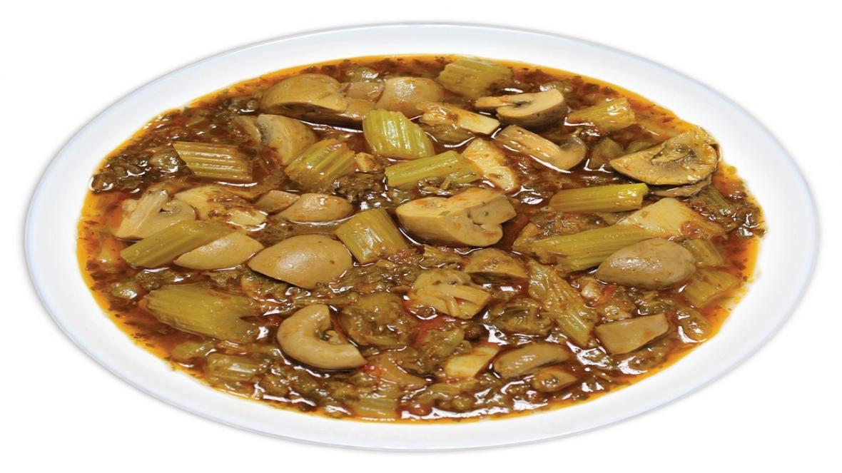 طرز تهیه خورش کرفس و قارچ با طعمی بی نظیر