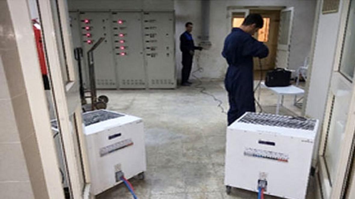 بانک باتری نیروگاه کارون 3 تعویض شد