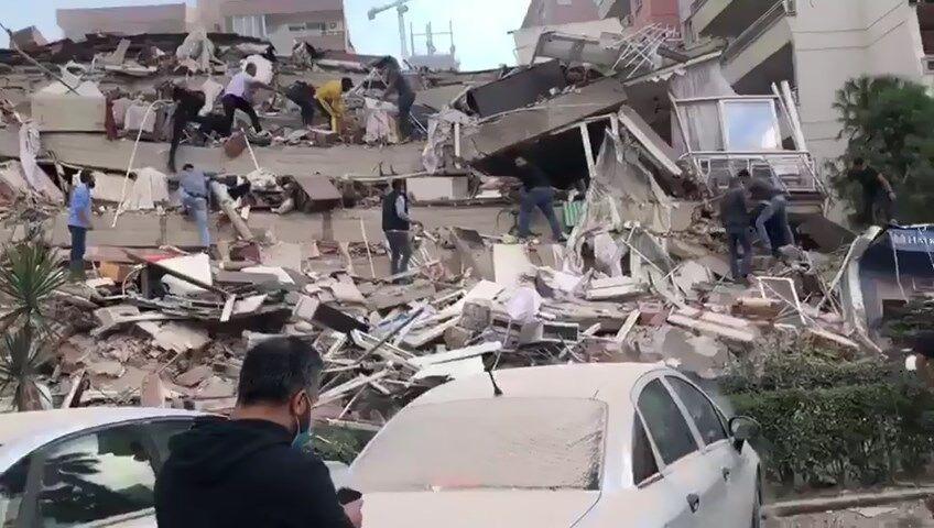 خبرنگاران آخرین خبرهای هلال احمر از زلزله ازمیر ترکیه