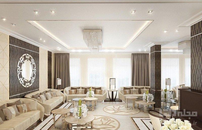 دکوراسیون پذیرایی عظیم؛ ایده های کاربردی و ساده