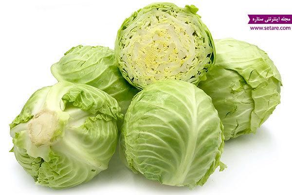 درمان درد پستان با خواص دارویی کلم برگ (کلم پیچ)