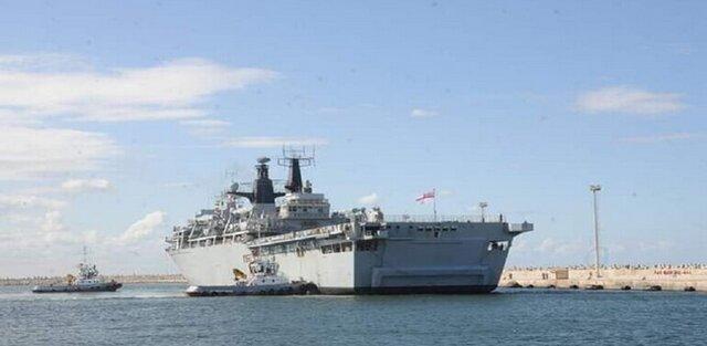 رزمایش مشترک نیروهای دریایی مصر و انگلیس