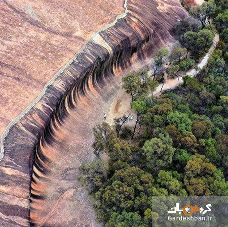 موج های صخره ای هایدن؛ از جاذبه های گردشگری استرالیا، عکس