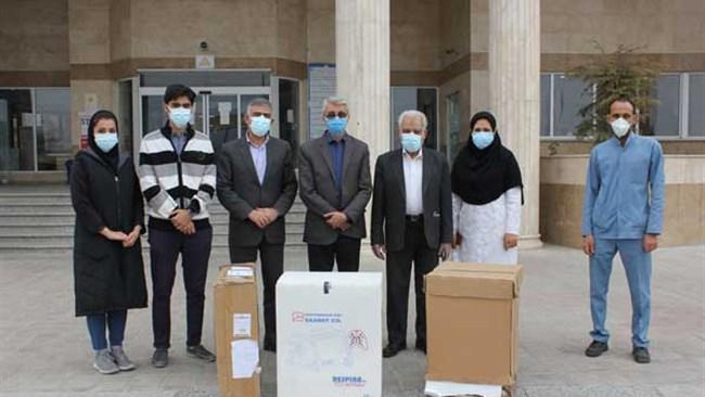 یک دستگاه ونتیلاتور به بیمارستان تخصصی امام حسن (ع) بجنورد اهدا شد