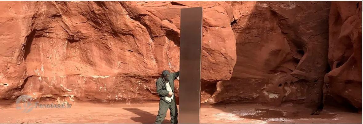 مونولیتِ مرموز یوتا به طرز مرموزتری ناپدید شد