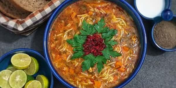 طرز تهیه سوپ ورمیشل