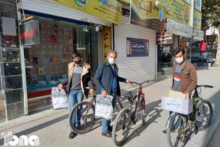 طرح دوچرخه کتاب در بجنورد کلید خورد طرح دوچرخه کتاب در بجنورد کلید خورد