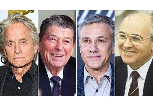 دو بازیگر سرشناس، ریگان و گورباچف میشوند