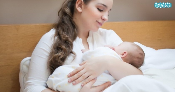 گاز دریافت نوزاد هنگام خوردن شیر