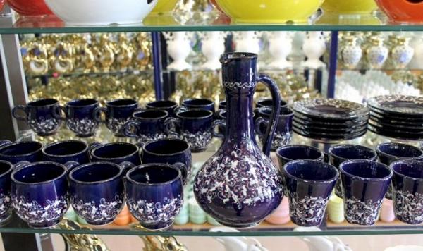 بسته بندی، ویترین فروش سفال