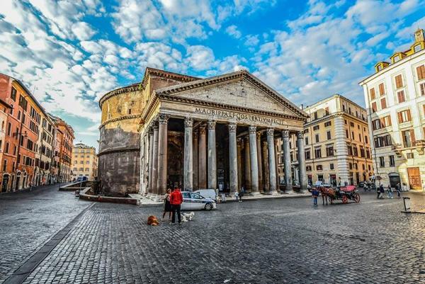 معبد پانتئون رم ؛بهترین یادمان روم باستان، عکس