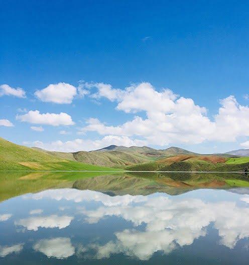 سد چراغ ویس سقز؛ روستایی از توابع کردستان، عکس