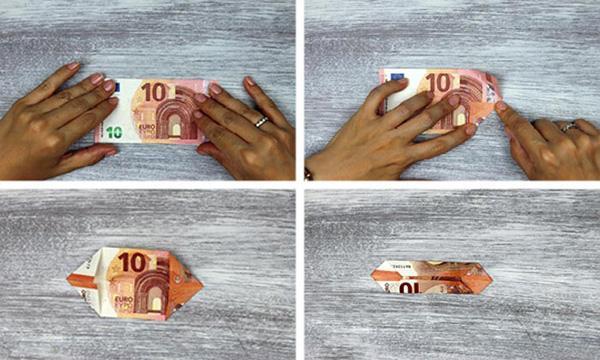 روش های جالب تزیین پول برای عیدی نوروز