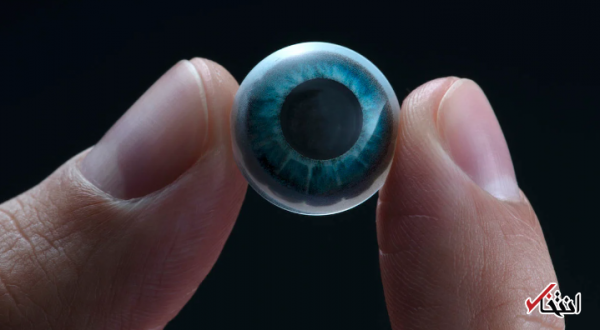 لنز چشم هوشمندی که با واقعیت مجازی کار می کند