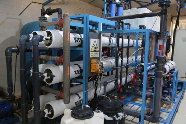 آبرسانی به مجتمع 9 روستایی موغار اردستان از آب شیرین کن مهاباد