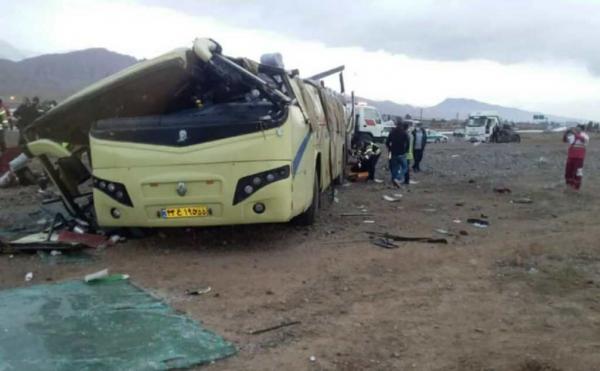 خبرنگاران رفتار رانندگان عامل سه تصادف اتوبوس در جاده های سمنان ظرف یک هفته