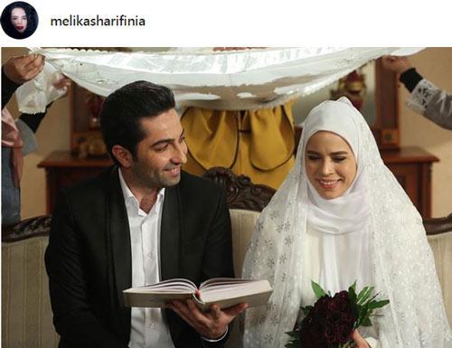 کلافگی ملیکا شریفی نیا از حجم سانسور در دلدادگان