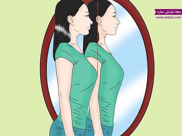 حرکات ورزشی برای رسیدن به حالت صحیح بدن زن