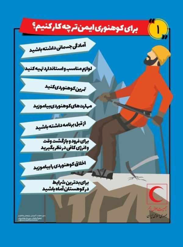 برای کوهنوردی ایمن چه کنیم؟