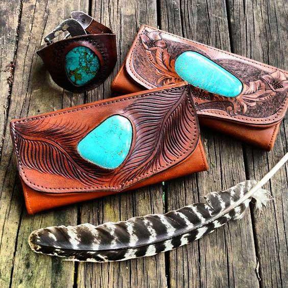 زیباترین انواع مدل کیف پول چرم زنانه