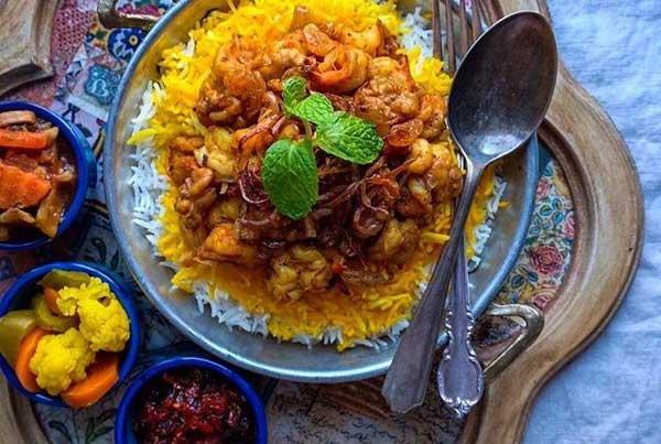 آشنایی با طرز تهیه میگو پلو