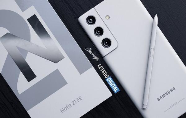 رندر مفهومی گوشی گلکسی نوت 21 فن ادیشن منتشر شد