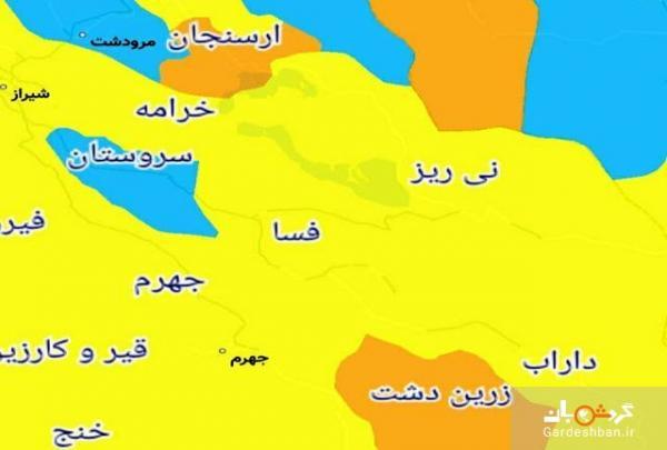 شهر های ممنوعه برای سفر نوروزی در استان فارس