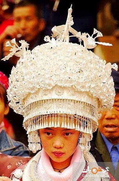 کلاه هایی باورنکردنی از جنس نقره در جشنواره گوانگ چین