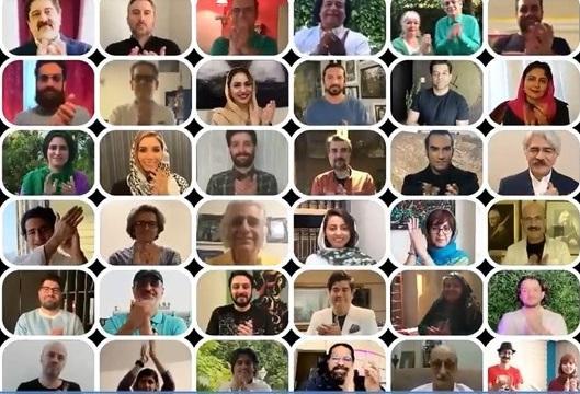 ادای احترام هنرمندان موسیقی ایران به کادر درمان