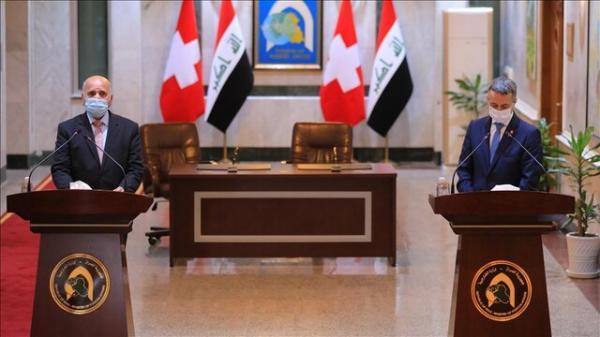 بازگشایی سفارت محور دیدارهای وزیر خارجه سوییس در بغداد