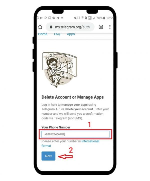 نحوه حذف اکانت تلگرام؛ چگونه اکانت تلگرام را حذف کنیم؟