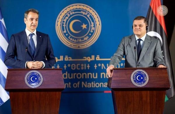 تاکید نخست وزیران یونان و ایتالیا بر حمایت از لیبی در ملاقات با الدبیبه