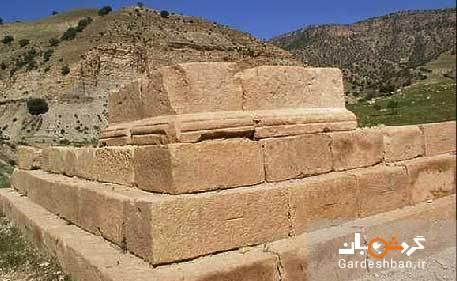 قصر مدفون شیرین و فرهاد در ایوان غرب