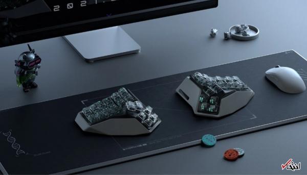 صفحه کلید Miao AM HATSU 3D Angry ویژه گیمر های حرفه ای