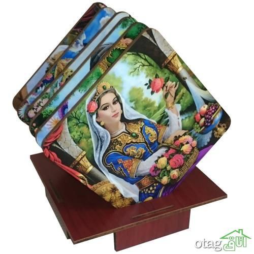 خرید 34 مدل زیر لیوانی شیک و جالب [ برای خانه های مدرن ] فانتزی