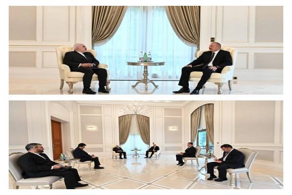وزیر خارجه ایران با رییس جمهوری آذربایجان ملاقات کرد