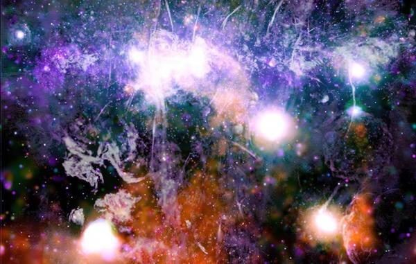 منبع انرژی ناشناخته میان ستاره ای در تصویر تازه ای از مرکز کهکشان آشکار شد