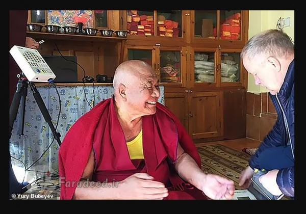 یاری راهب های تبتی به وسیله مراقبه برای سفر روس ها به فضا