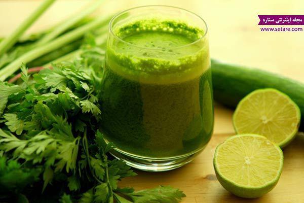 طرز تهیه اسموتی جعفری و لیمو، معجزه لاغری