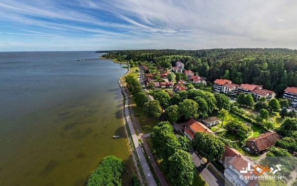 نوار کورونی؛طبیعتی بی نظیر در مرز روسیه و لیتوانی، عکس