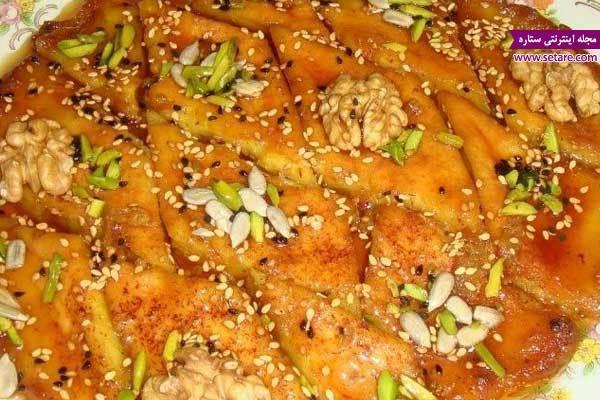 طرز تهیه خاگینه با شیره انگور خانگی یا دوشاب